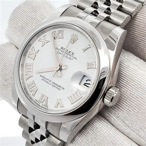 rolex 31 mm quadrante bianco brillantini|The new Datejust 31: a classic, reimagined .